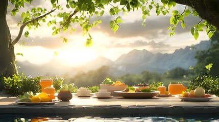 Modern power plant generating electricity with sustainable green strategies to reduce CO2 emissions. Clean energy initiatives and renewable resources for a greener future