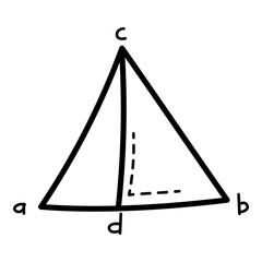 Hand Drawn Mathematics Element