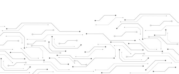 Grey white Abstract technology background,Hi tech digital connect, communication, high technology concept, science, technology background. 