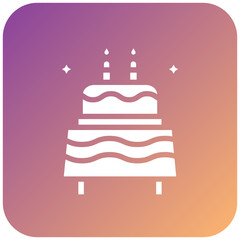 Birthday Table Icon Style
