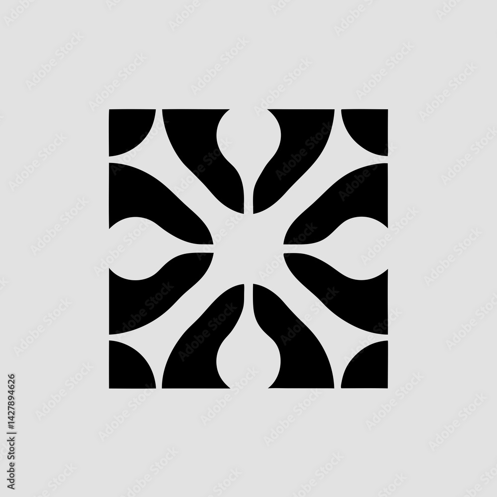 Poster send message logo icon for online messaging and text communication services vector illustration