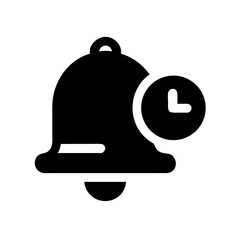 Alert Notification Bell Symbol with Badge Vector Illustration  