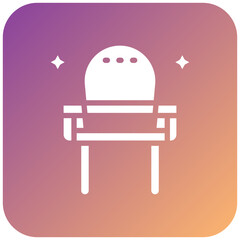 Baby Chair Icon Style