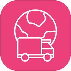 International Shipping Icon