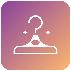 Fototapeta premium Clothes Hanger Icon Style