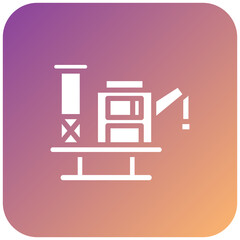 Oil Tower Icon Style