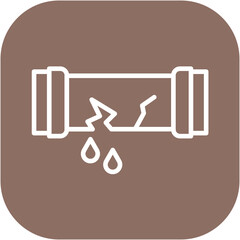 Broken Pipeline Icon