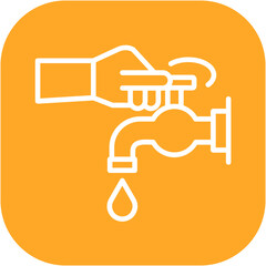 Faucet Off Icon