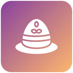Farming Hat Icon Style