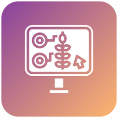 Smart Farming Icon Style