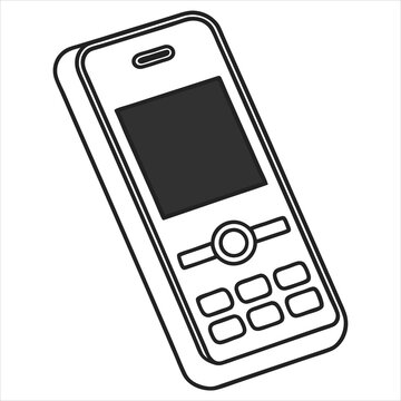 silhouette  Mobail Icon