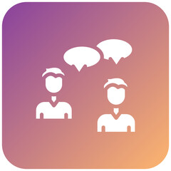 Bubble Chat Icon Style