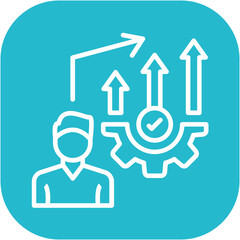 Obraz premium Career Development Icon