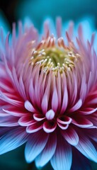 Delicate Beauty: A Close-Up of a Stunning Water Lily