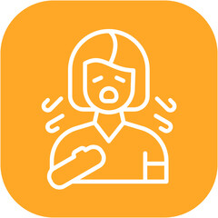 Breathing Difficulty Icon