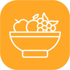 Fruit Bowl Icon
