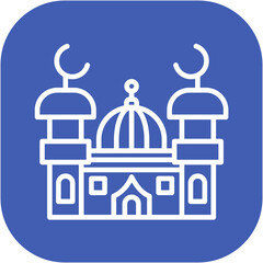 Obraz premium Mosque Icon