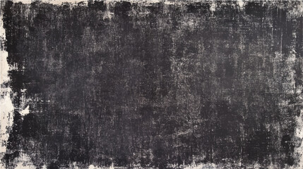 Black grunge overlay texture background. Dust wall grunge texture on distress back background. Dark scratched grunge background, old film effect, Very dark charcoal colors background, 