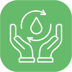 Water Conservation Icon