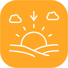Sunset Icon
