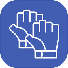 Fitness Gloves Icon