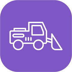 Skid Steer Loader Icon