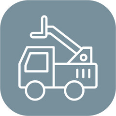 Obraz premium Telescopic Handler Icon
