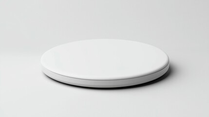 White Round Display Stand