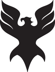 Eagle simple icon. Vector ICON all icon Viktor