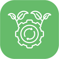 Sustainable Tech Icon