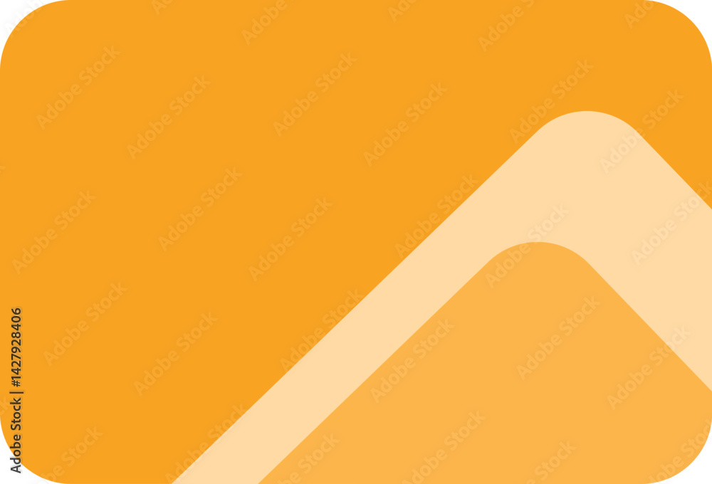 Poster yellow abstract background with soft layered geometric shapes and subtle textured design