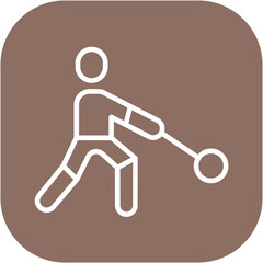 Hammer Throw Icon