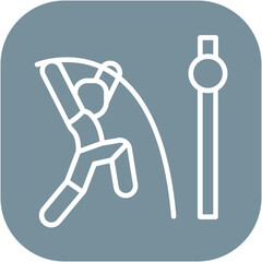 Pole Vault Icon