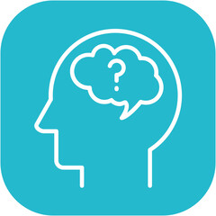 Brain Fog Icon