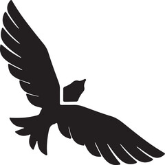 Eagle simple icon. Vector ICON all icon Viktor
