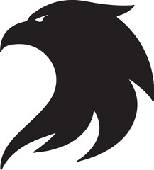 Eagle simple icon. Vector ICON all icon Viktor