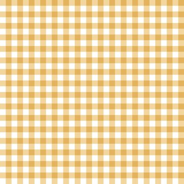 yellow gingham fabric