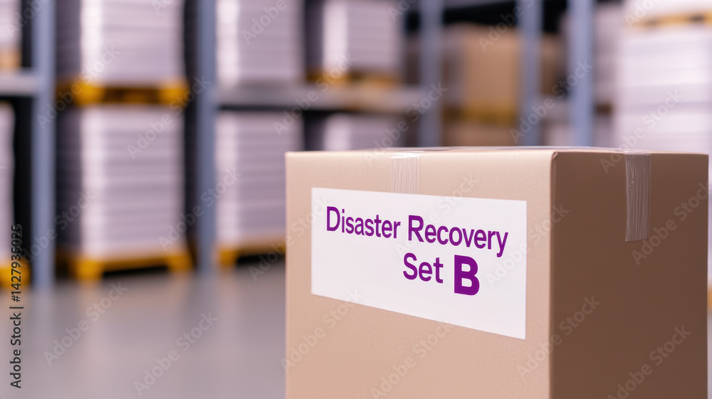 Poster disaster recovery set is essential for data protection and ensuring business continuity in case of d