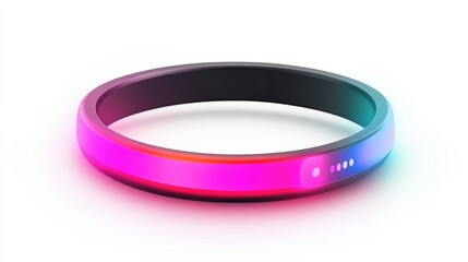 Holographic Bracelet with Interactive Display