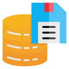 Fototapeta premium Data Storage Icon