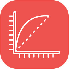 ROC Curve Icon