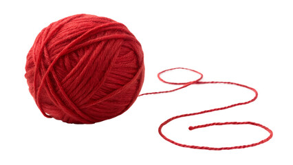 ball of wool on transparent background, ball of wool 
 white background, Colorful Yarn Balls and Knitting Materials Isolated on White,  Threaded Wool and Crochet Supplies 