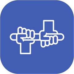 Fototapeta premium Relay Baton Icon