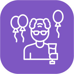 Retirement Party Icon