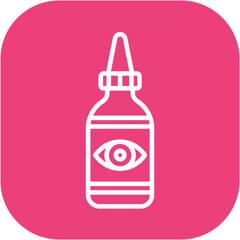 Eye Drops Bottle Icon