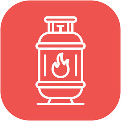 Gas Cylinder Icon