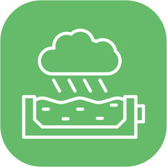 Rainwater Harvesting Icon