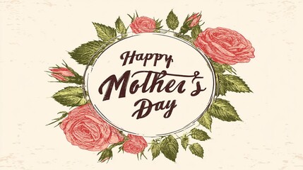 Fototapeta premium happy mothers day