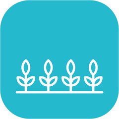 Monsoon Irrigation Icon