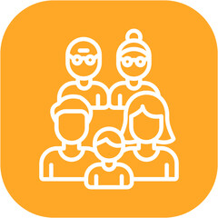 Family Gathering Icon